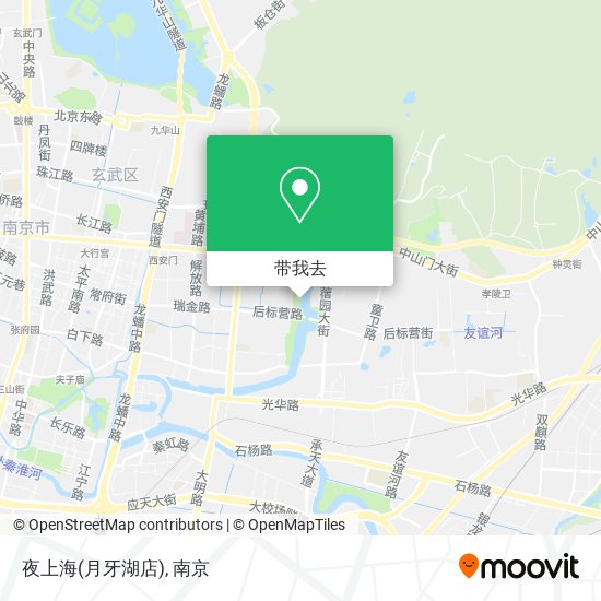 夜上海(月牙湖店)地图