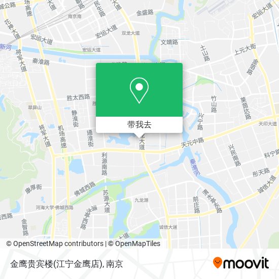 金鹰贵宾楼(江宁金鹰店)地图