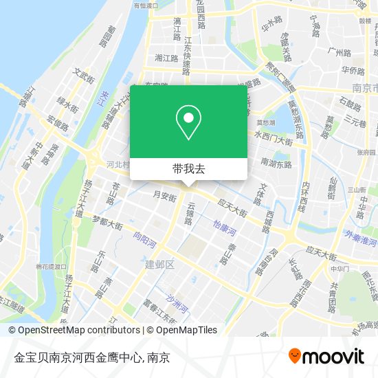 金宝贝南京河西金鹰中心地图
