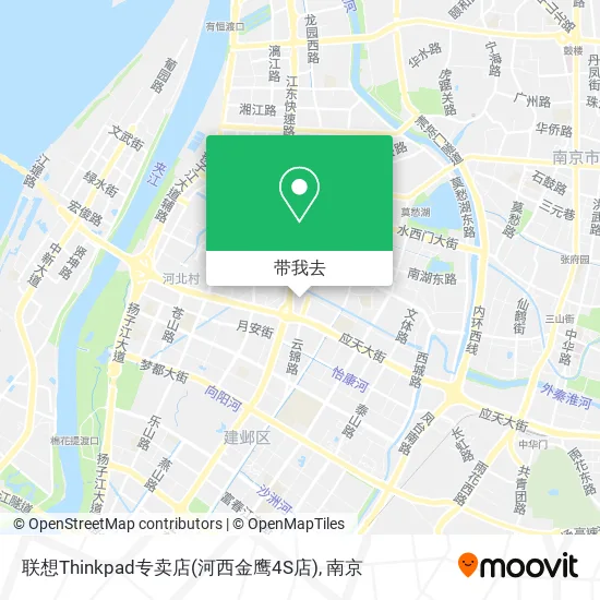 联想Thinkpad专卖店(河西金鹰4S店)地图