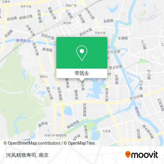河风精致寿司地图