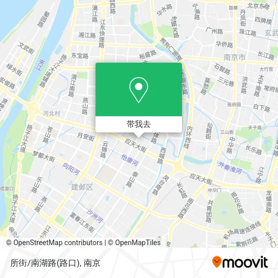 所街/南湖路(路口)地图