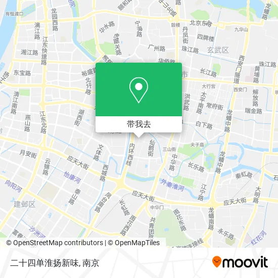 二十四单淮扬新味地图