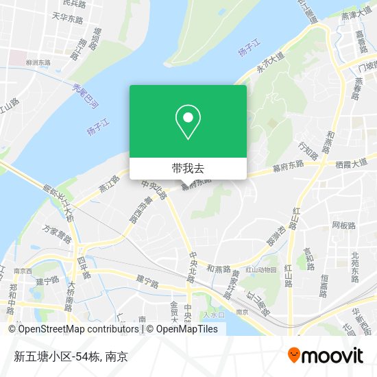 新五塘小区-54栋地图