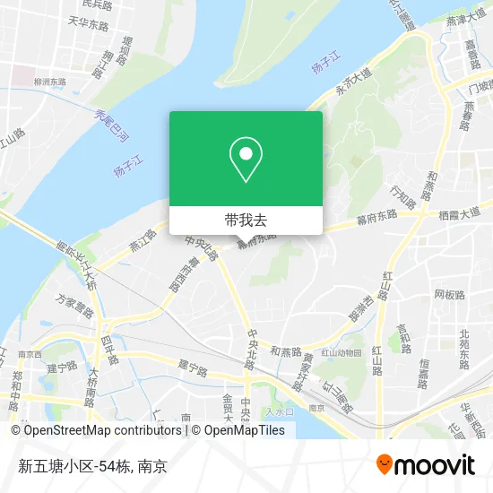 新五塘小区-54栋地图