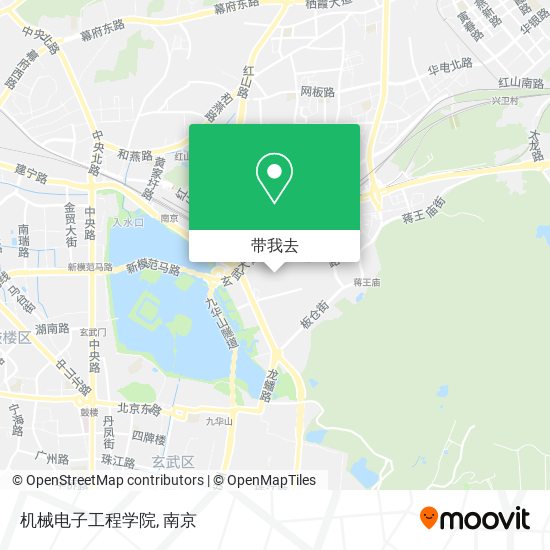 机械电子工程学院地图