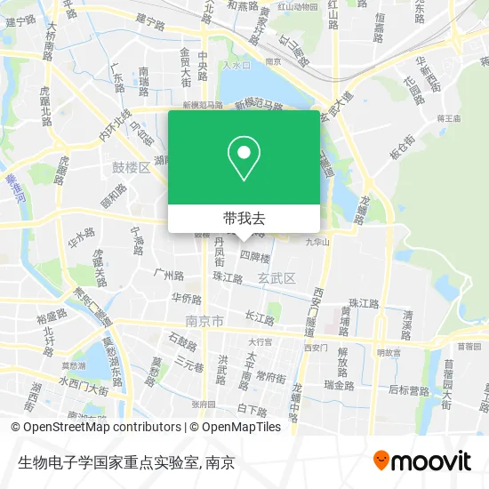 生物电子学国家重点实验室地图