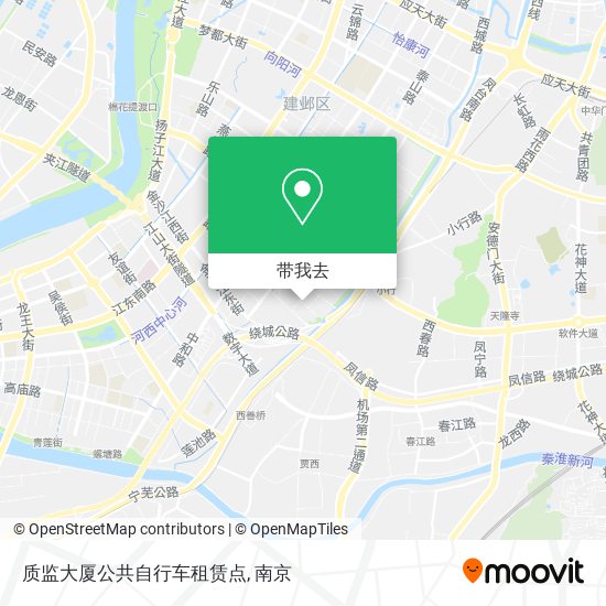 质监大厦公共自行车租赁点地图