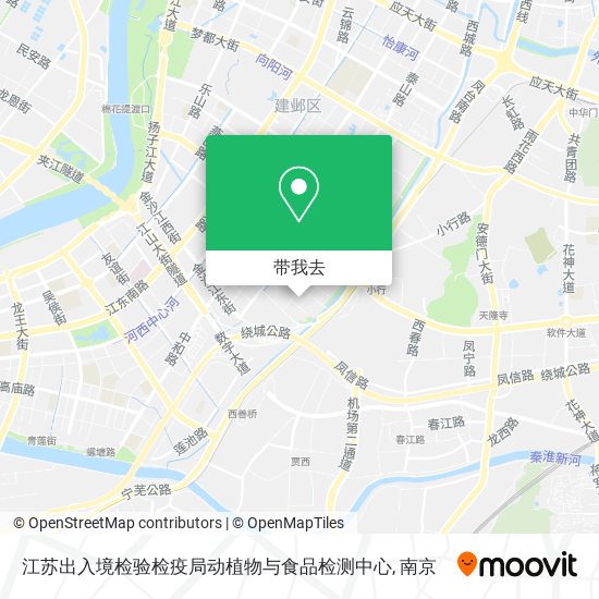 江苏出入境检验检疫局动植物与食品检测中心地图