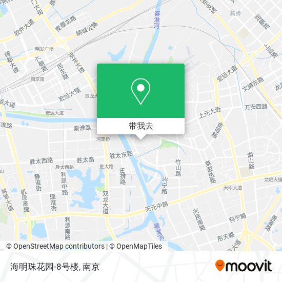 海明珠花园-8号楼地图