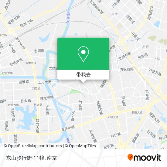 东山步行街-11幢地图