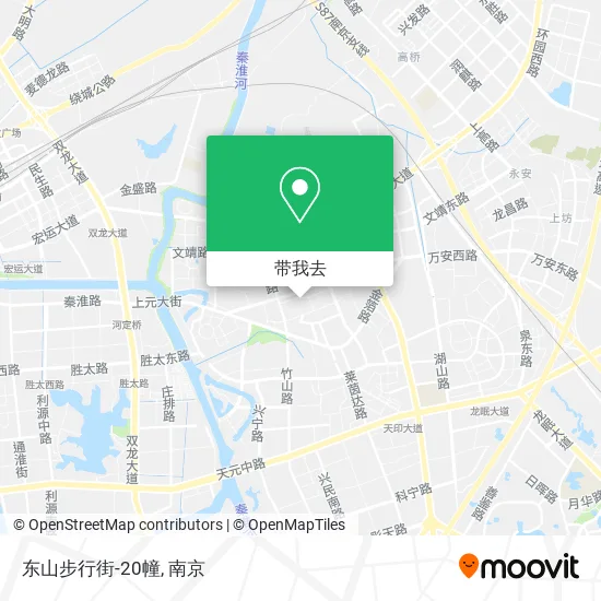 东山步行街-20幢地图