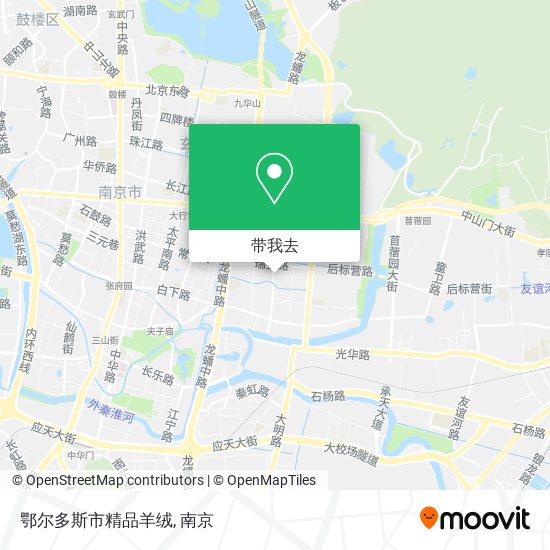 鄂尔多斯市精品羊绒地图