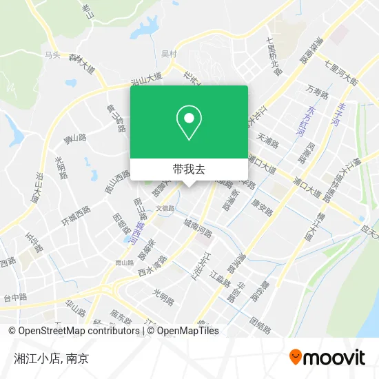 湘江小店地图