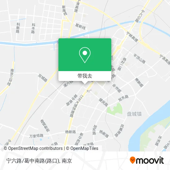 宁六路/葛中南路(路口)地图
