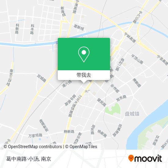 葛中南路·小汤地图