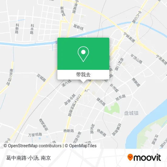 葛中南路·小汤地图