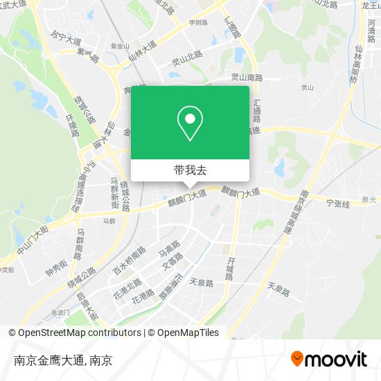 南京金鹰大通地图