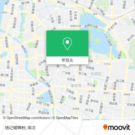 德记螺蛳粉地图