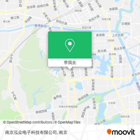 南京泓众电子科技有限公司地图