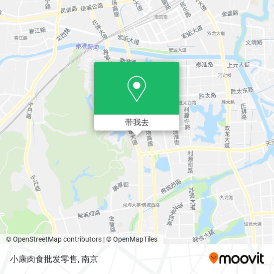 小康肉食批发零售地图