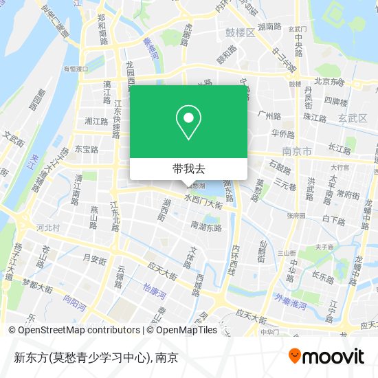 新东方(莫愁青少学习中心)地图