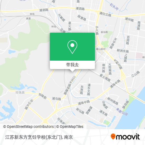 江苏新东方烹饪学校(东北门)地图