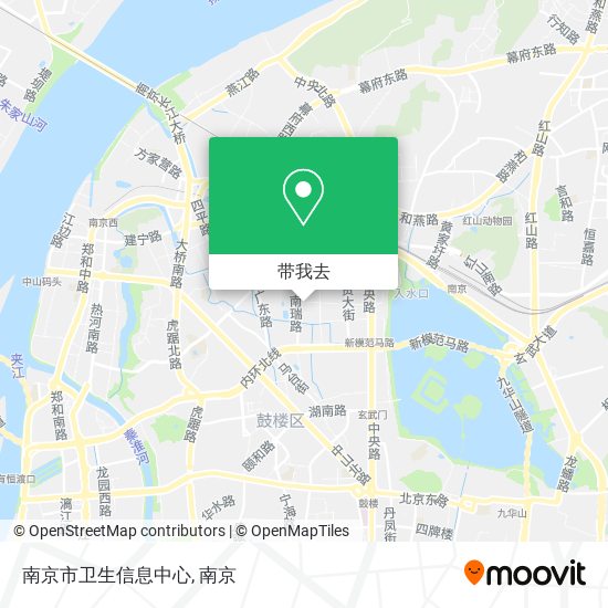 南京市卫生信息中心地图