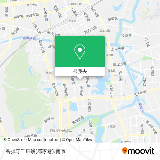 香掉牙千层饼(邓家巷)地图