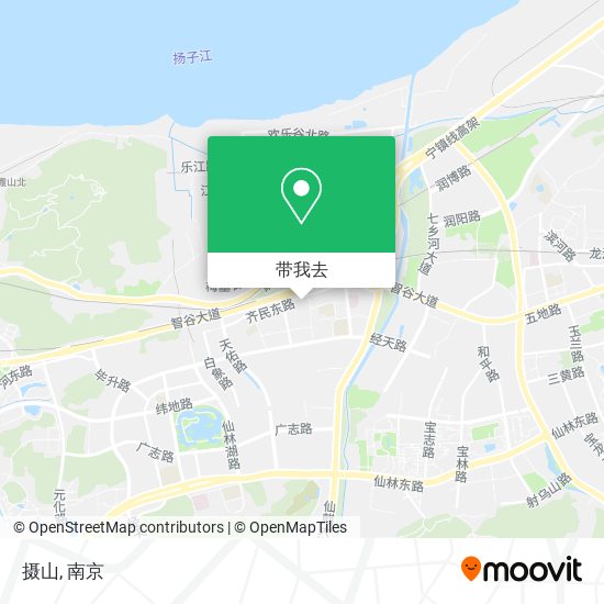 摄山地图