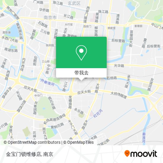 金宝门锁维修店地图