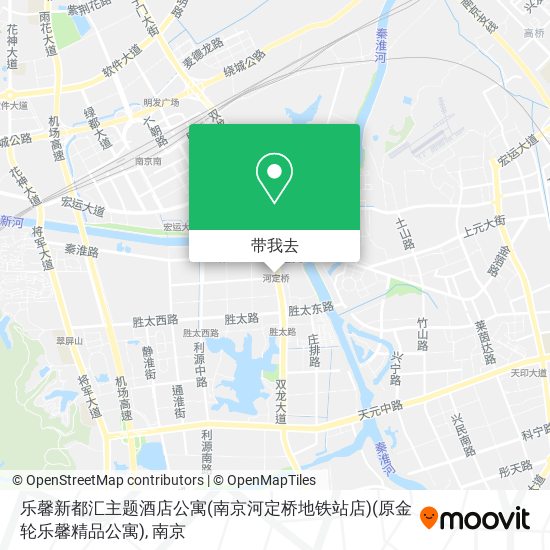 乐馨新都汇主题酒店公寓(南京河定桥地铁站店)(原金轮乐馨精品公寓)地图