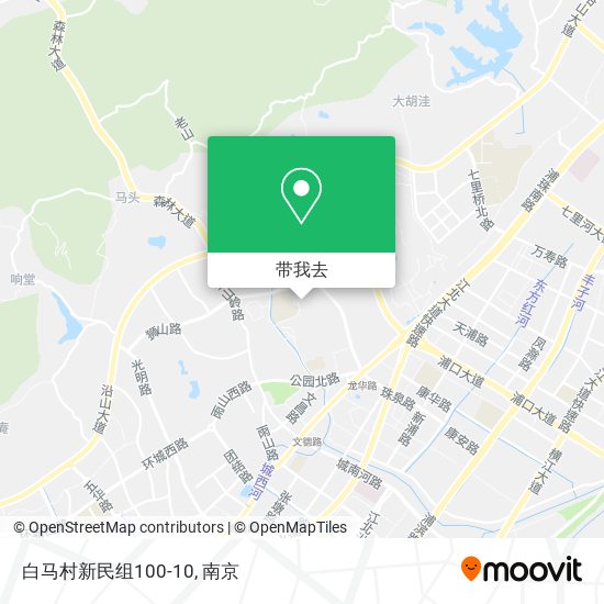 白马村新民组100-10地图