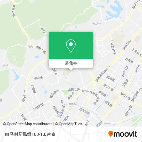 白马村新民组100-10地图