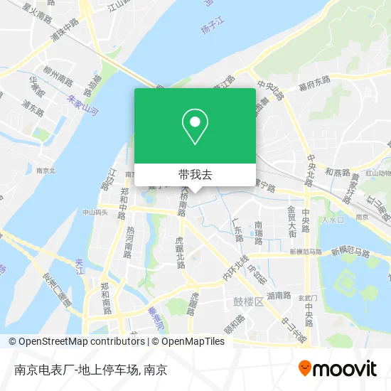南京电表厂-地上停车场地图