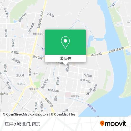 江岸水城-北门地图