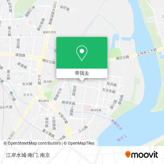 江岸水城-南门地图