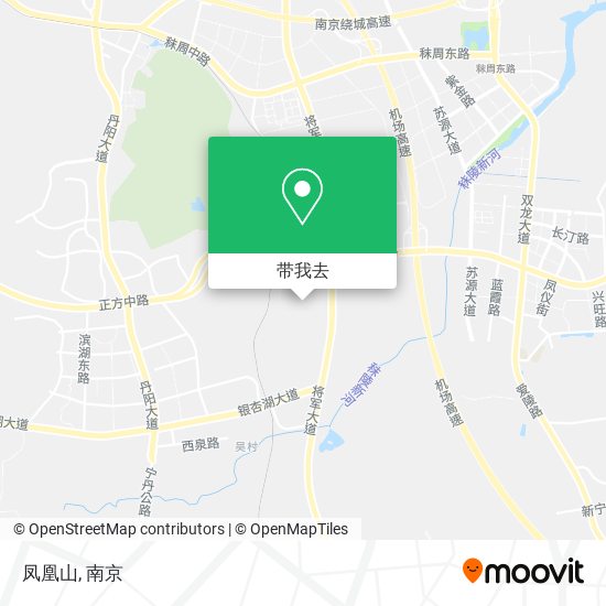 凤凰山地图
