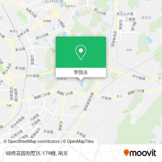 锦绣花园别墅区-179幢地图