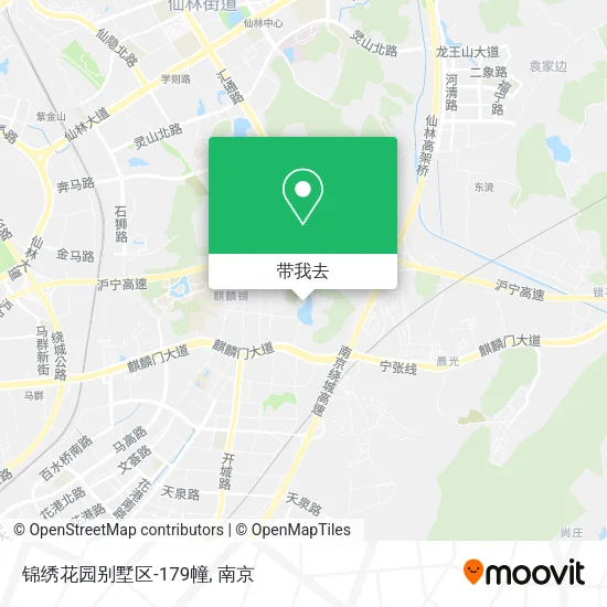 锦绣花园别墅区-179幢地图