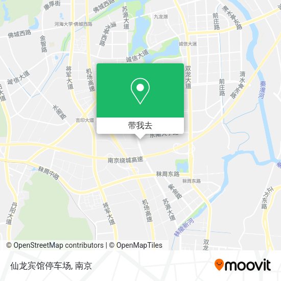 仙龙宾馆停车场地图