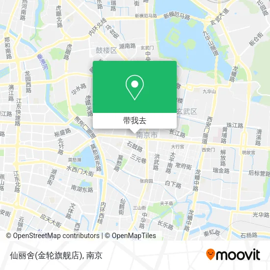 仙丽舍(金轮旗舰店)地图