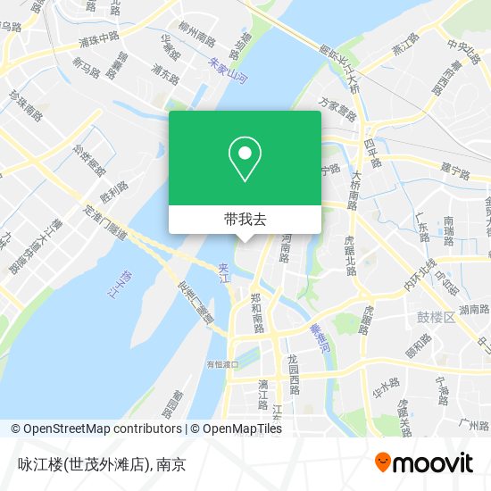 咏江楼(世茂外滩店)地图