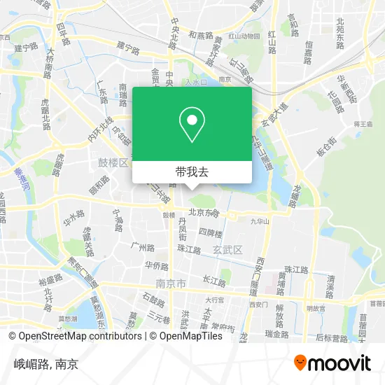 峨嵋路地图