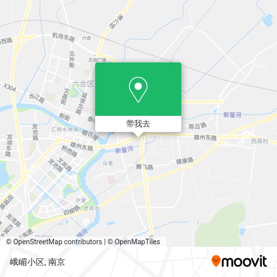 峨嵋小区地图