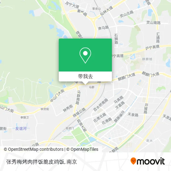 张秀梅烤肉拌饭脆皮鸡饭地图