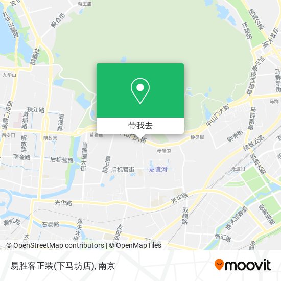 易胜客正装(下马坊店)地图