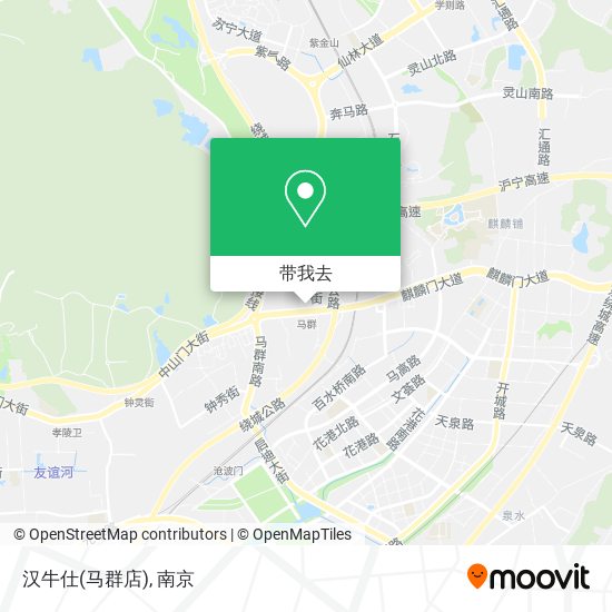 汉牛仕(马群店)地图