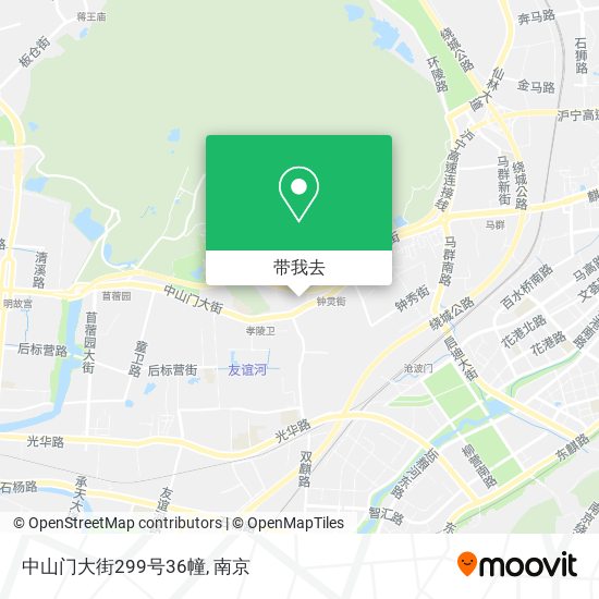 中山门大街299号36幢地图