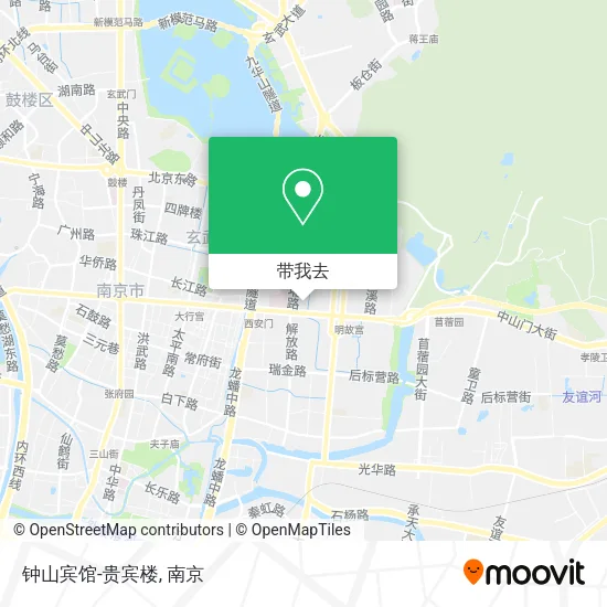钟山宾馆-贵宾楼地图